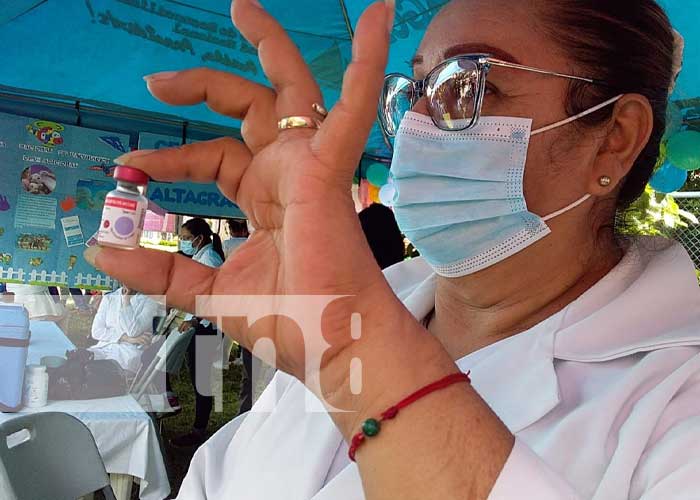 Vacunas contra la polio en Nicaragua