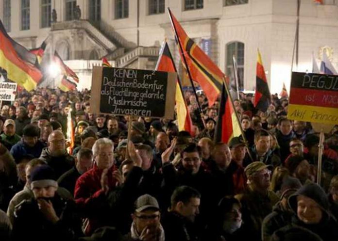 Fuerzas policiales de Alemania reprimen fuertemente a protestantes