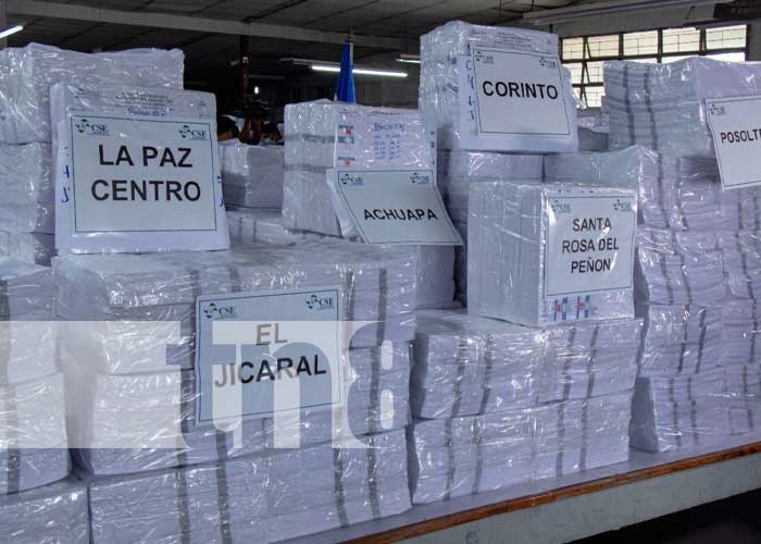 Boletas seguras para próximas elecciones municipales en Nicaragua