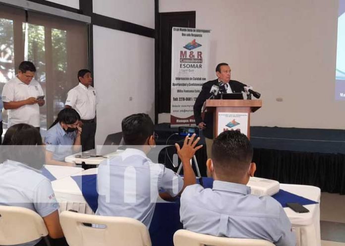 Presentación de resultados de M&R Consultores sobre sondeo en Nicaragua