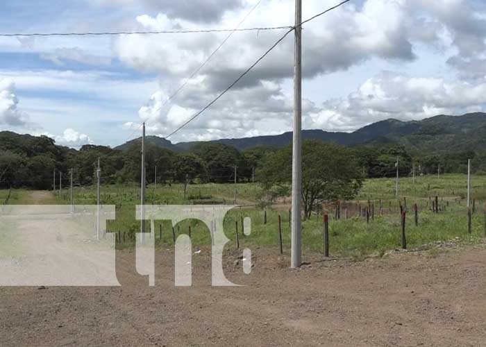 Proyecto de energía eléctrica en viviendas Bismarck Martínez en Boaco