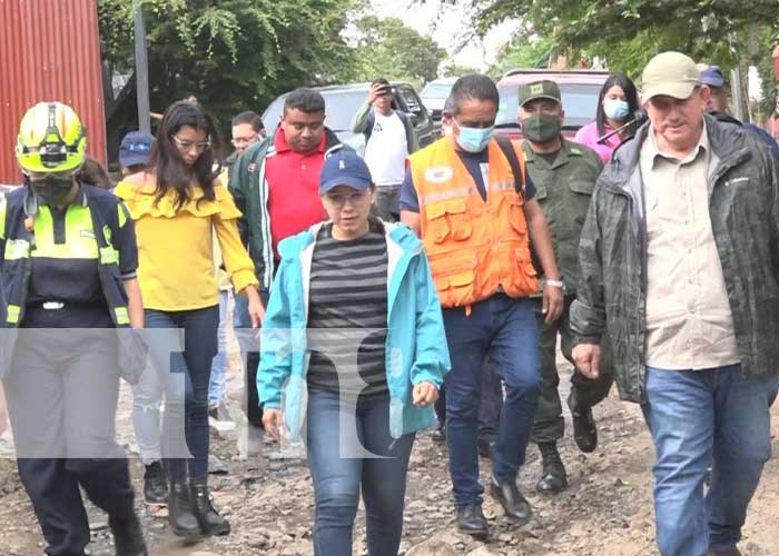 Autoridades de Estelí recorren puntos críticos en Estelí