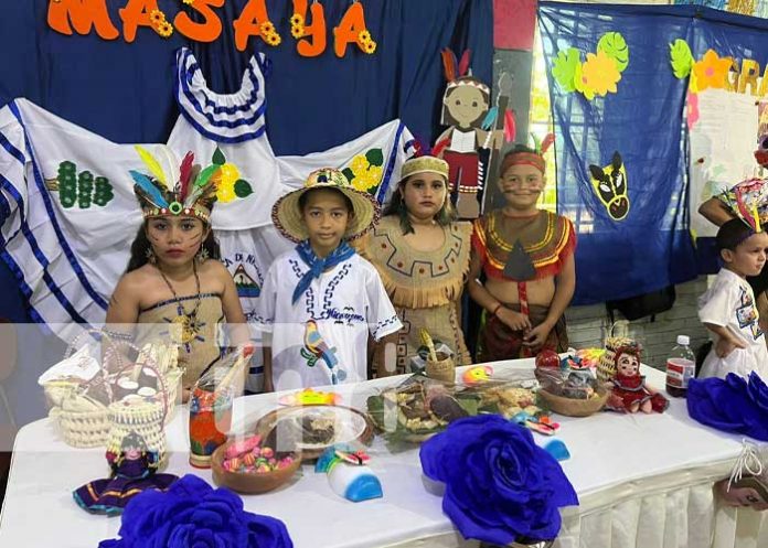 Festival de la Resistencia Indígena, en colegio de Managua