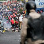 Haitianos se toman las calles en protesta a la injerencia extranjera