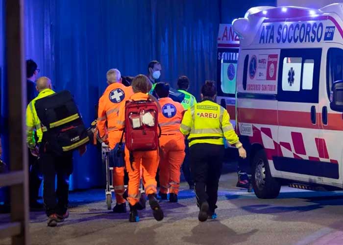 Al menos un muerto y cuatro heridos tras un ataque con cuchillo en Italia