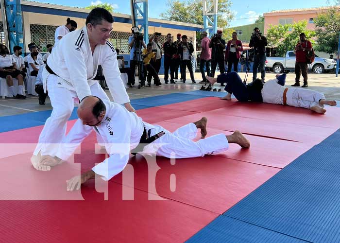 Promoción del judo en colegios de Nicaragua
