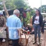 Autoridades de Juigalpa atienden zonas afectadas en la ciudad