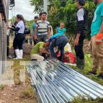 Gobierno brinda repuesta a familias de Juigalpa afectadas por "Julia"