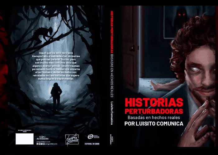 Luisito Comunica lanza nuevo libro: "Historias Perturbadoras"