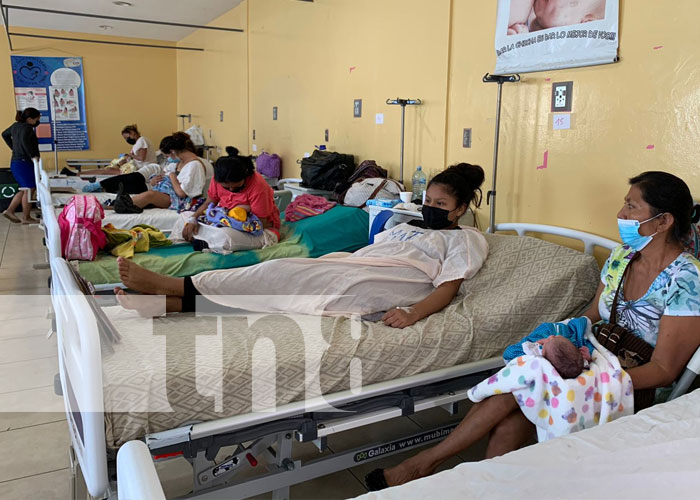 Nacimiento de bebés en el Hospital Alemán, Managua