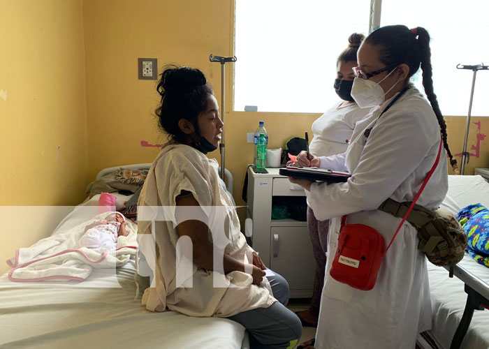  Nacimiento de bebés en el Hospital Alemán, Managua