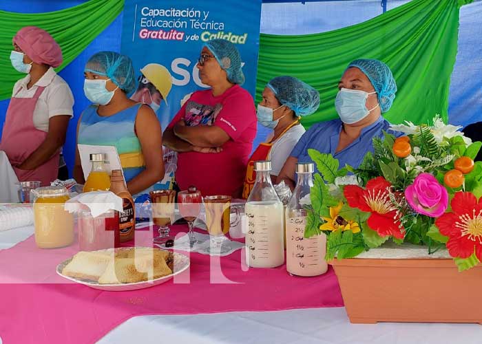 Feria demostrativa en el Tecnológico en Las Sabanas, Madriz