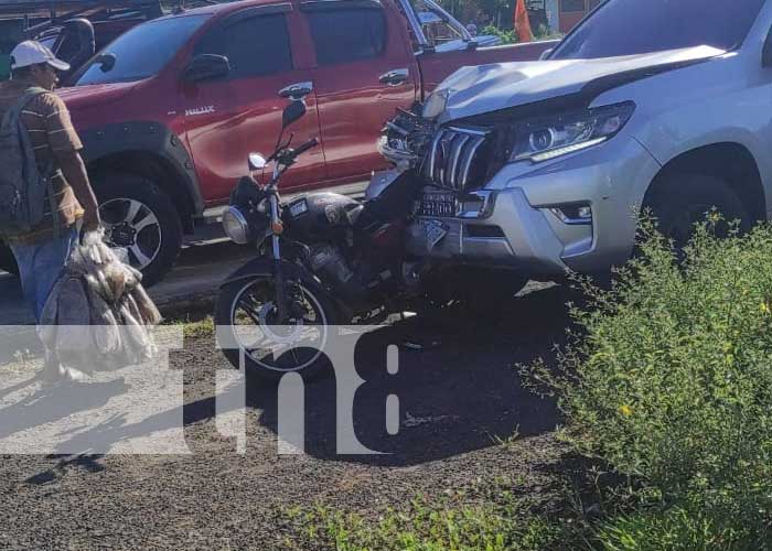 Accidente de tránsito en Ciudad Belén, Managua