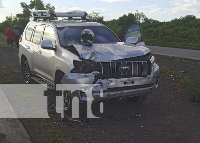 Accidente de tránsito en Ciudad Belén, Managua