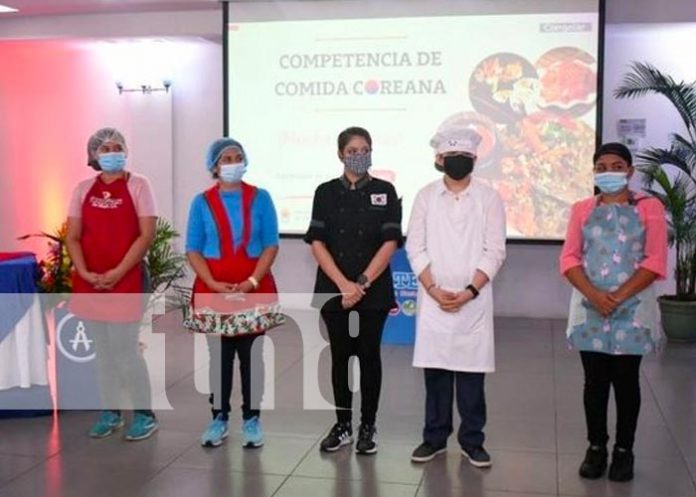 Corea realizó concurso de comida en Centro de Hotelería, Managua