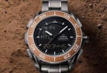 Omega presentó el valor del reloj que da la hora de Marte