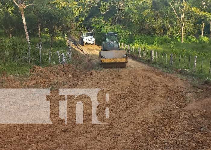 Mejoras de caminos en Matiguás, Matagalpa