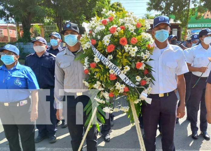 Homenaje del MIGOB al Comandante Pedro Aráuz Palacios