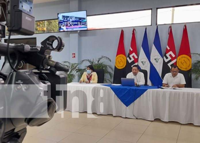 Conferencia de prensa del MINED Nicaragua