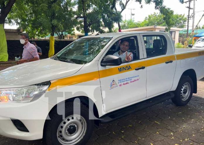 Nuevos vehículos al servicio del MINSA en Nicaragua