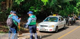 Hombre de sesenta años muere atropellado por un taxi en Masaya