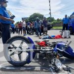 Motociclista fallece al ser arrollado por un bus en Managua