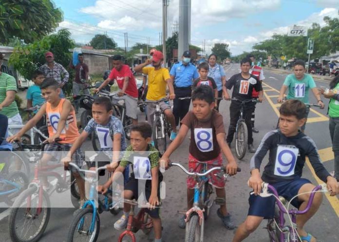 INTUR realiza la competencia de ciclismo fuerza y pasión en Boaco