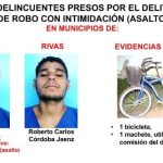 "Fichitas" de Rivas y Granada tras las rejas por diversos delitos