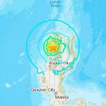 Pánico al norte de filipinas tras un poderoso sismo de magnitud 6.5 grados