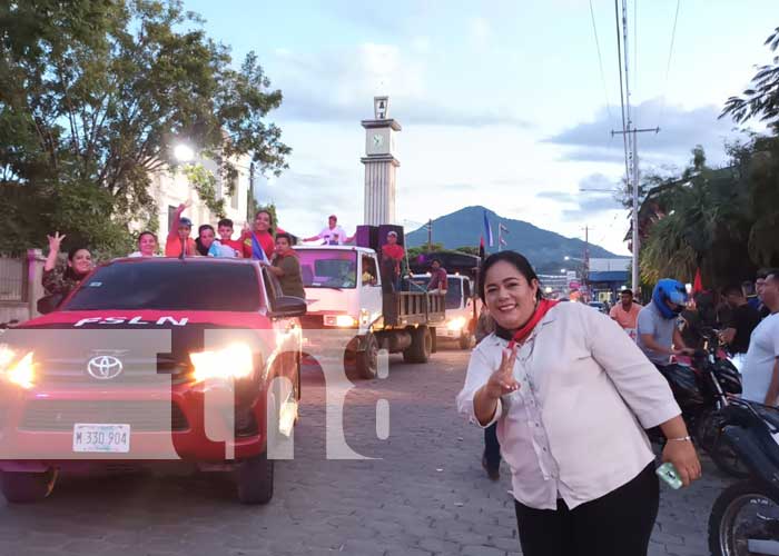 Madriz celebra con alegría el triunfo electoral del Frente Sandinista