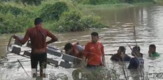 Hombre muere ahogado al cruzar la corriente de una Laguna en Rivas