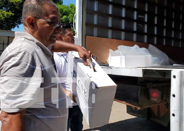 Rivas recibe boletas electorales para comicios municipales