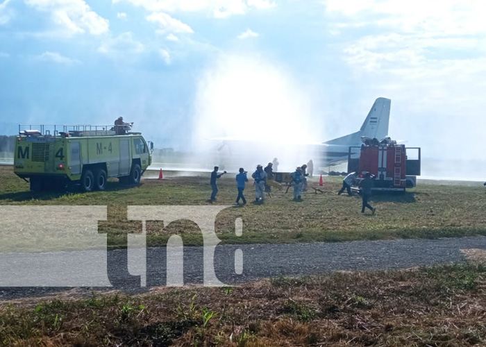 Aeropuerto internacional de Managua evalúa su plan de emergencia