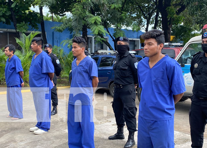 Policía de Nicaragua captura a delincuentes en Masaya, Estelí y Chinandega