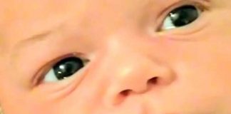 ¡Increíble! Bebé cambia el color de sus ojos dependiendo de su emoción
