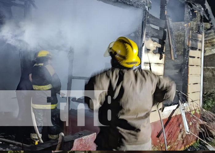  Sujeto origina incendio en una vivienda en la ciudad de Bilwi y se da a la fuga 