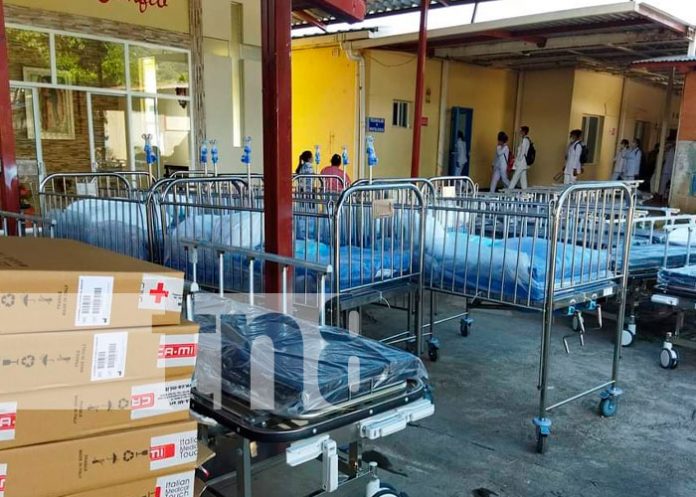 Hospital Victoria Motta de Jinotega recibe donación de equipos médicos