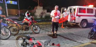 Imprudencia deja un brutal accidente en Villa Fontana, Managua
