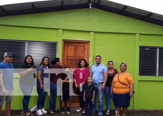 15 familias más son beneficiadas con el programa Bismarck Martínez en Rivas