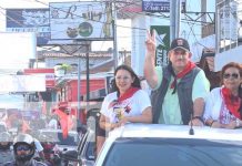 Masivas caravanas transitaron las calles de Estelí