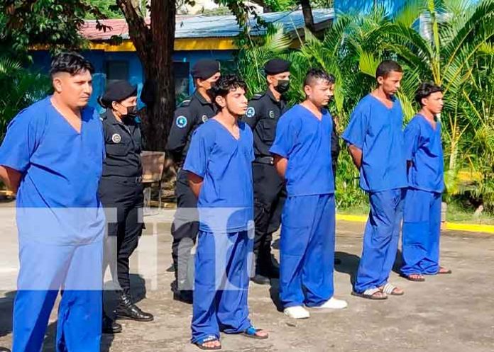 Policía de Nicaragua detiene a delincuentes en Estelí y Chinandega