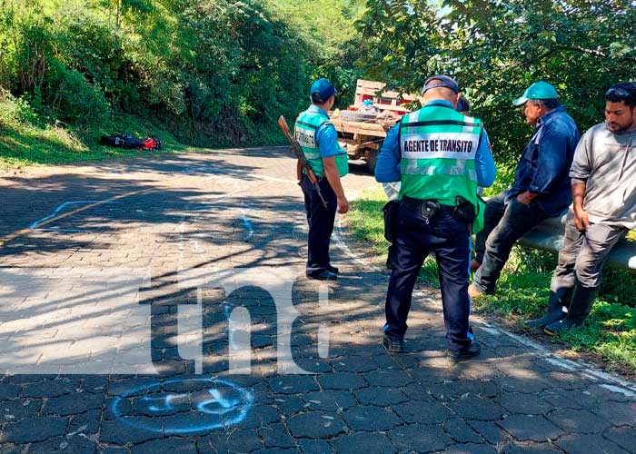 Accidente de tránsito provoca graves lesiones a motociclista en Madriz