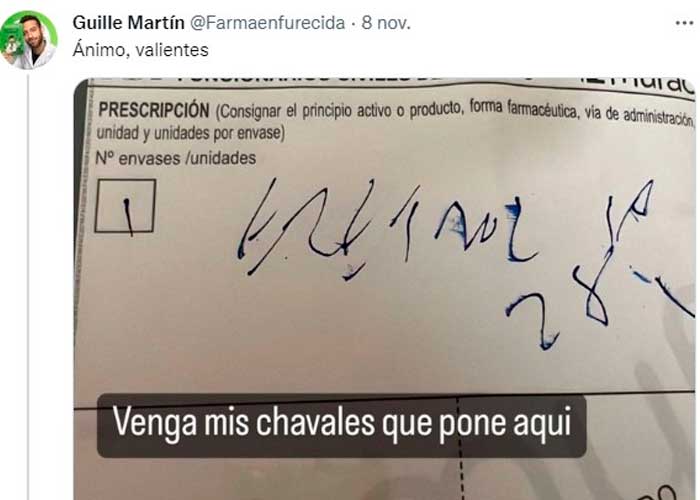 El reto viral de un farmacéutico: "Descifrar qué dice la receta de un médico"