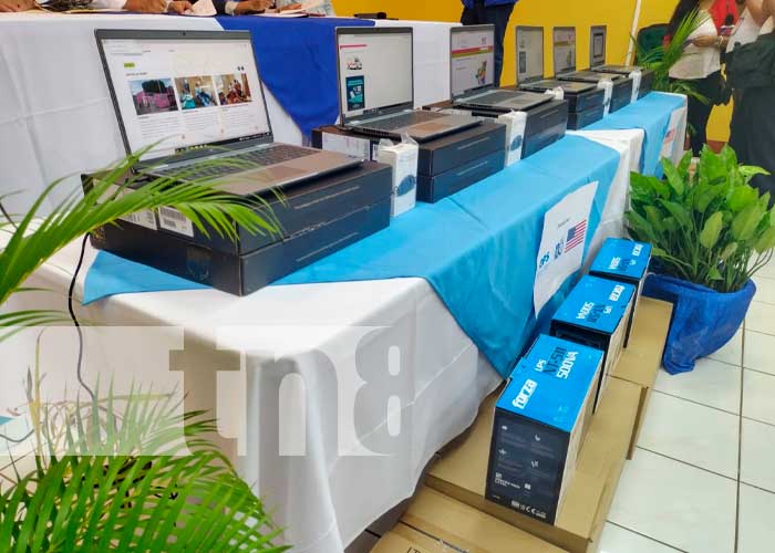 Nicaragua recibe importante donativo de equipos electrónicos por la OPS