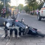 Menor de edad es atropellado por motociclista en Juigalpa