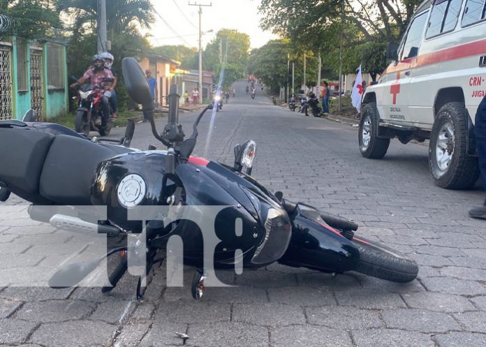Menor de edad es atropellado por motociclista en Juigalpa