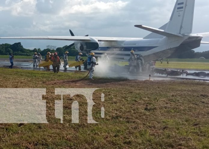 Aeropuerto internacional de Managua evalúa su plan de emergencia