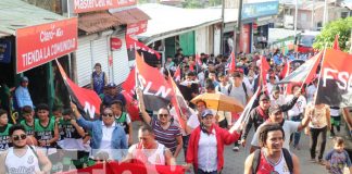 Realizan marcha en Siuna en agradecimiento a la victoria electoral