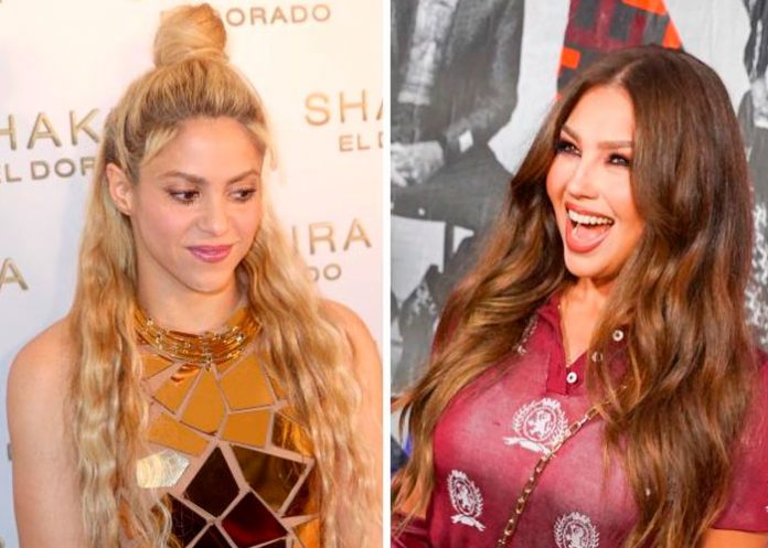 ¿Thalía atacó a Shakira al separarse de Piqué? La mexicana se pronuncia