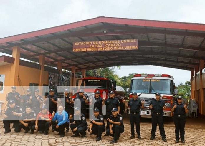 Pobladores del municipio La Paz contarán con estación de bomberos